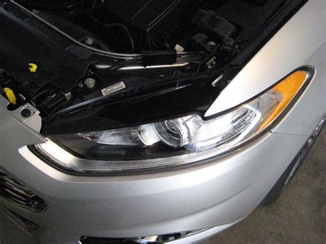 ford fusion 2015 headlight bulb replacement